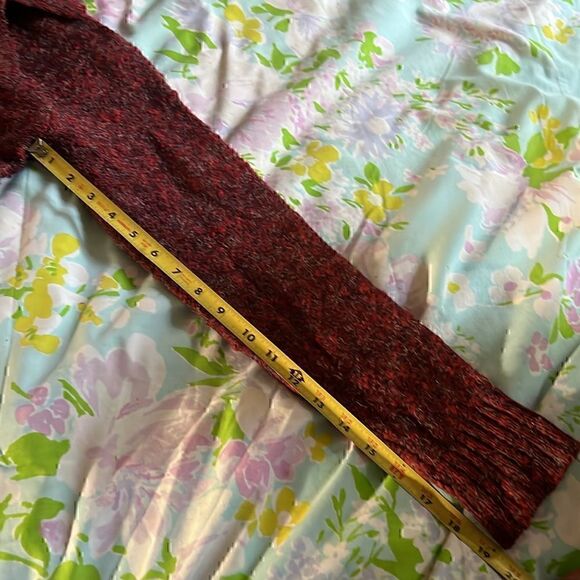 Vintage YSL Yves Saint Laurent Notched Collar Sweater - M - Picture 9 of 11